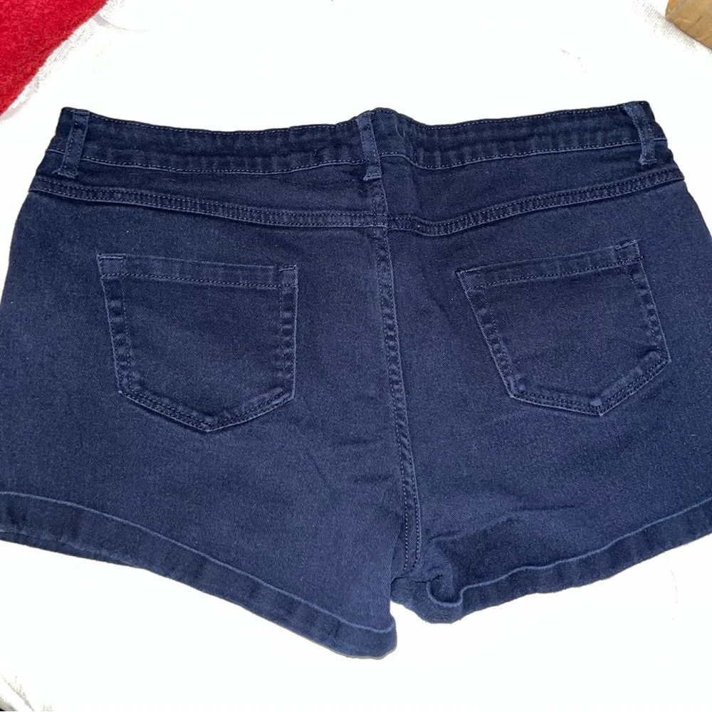 ⭐️ Denim Co. Navy Blue Denim Shorts Size 12 A0
